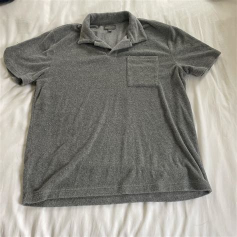 LL bean terry cloth men’s slim fit large polo - Depop