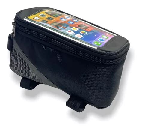 Bolso Alforja Porta Celular Gps Para Bicicleta