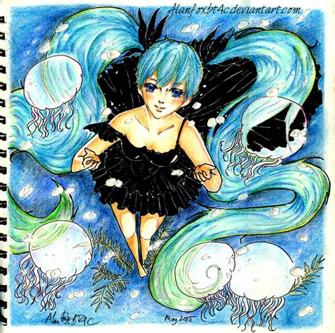 Deep Sea Girl Hatsune Miku By Alanfoxbt4c On Deviantart