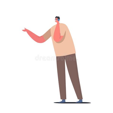 Angry Man Yelling Phone Stock Illustrations 134 Angry Man Yelling