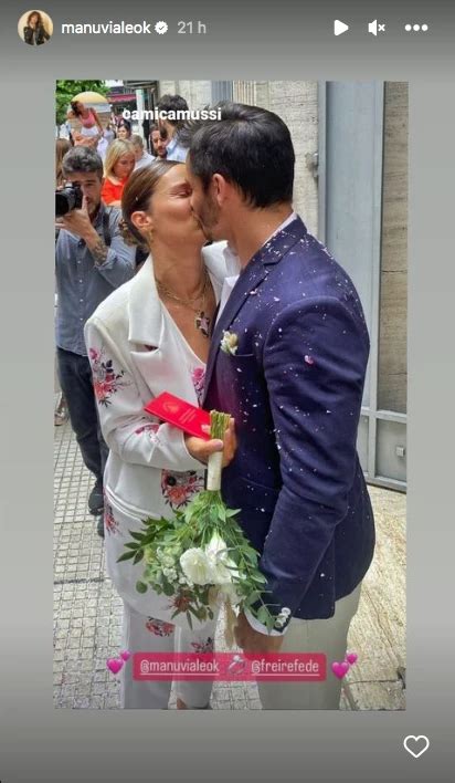 Las Fotos Del Casamiento De Manu Viale Y Federico Freire Fue Una