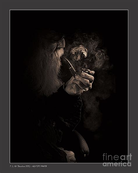 Old Pipe Smoker Photograph by Pedro L Gili - Fine Art America