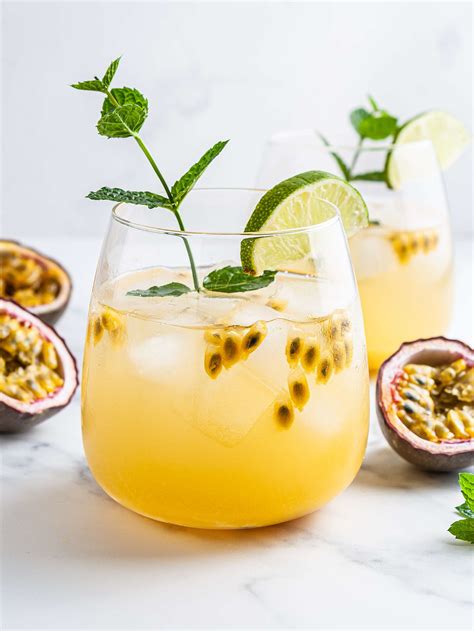 Passion Fruit Iced Tea Recipe Foodaciously