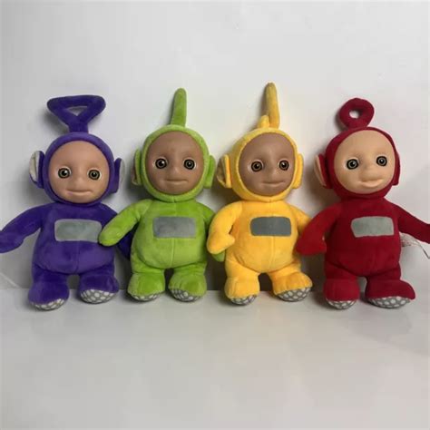 Teletubbies X Soft Talking Plush Bundle Full Set Po Tinky Winky La La