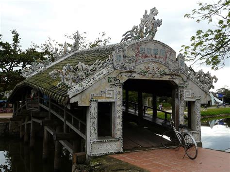 Thanh Toan Tile Roofed Bridge Vietspace Travel