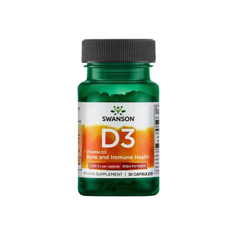 Витамин D3 1000 IU 25 мкг VITAMIN D3 30 капсули