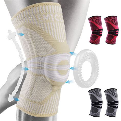 Knee Sleeve Knee Braces With Side Stabilizers Knee Support For Knee