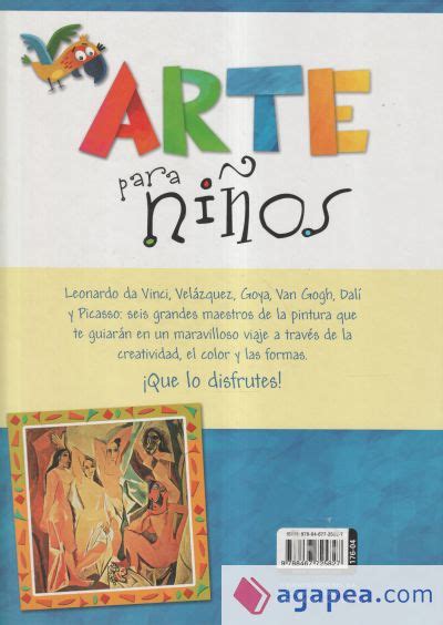 MI PRIMER LIBRO DE ARTE PARA NIÑOS CON 6 GRANDES ARTISTAS INC