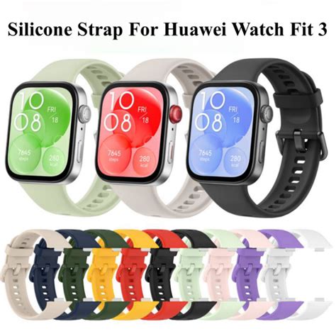 Soft Silicone Strap For Huawei Watch Fit Sports Strap Replacement