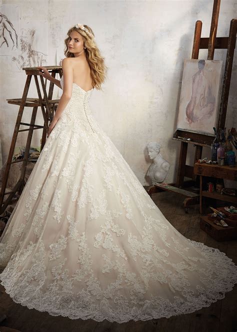 8108 MADELINE GARDNER By Mori Lee Confetti Lace