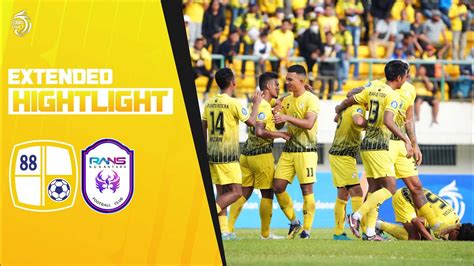 Extended Highlights Ps Barito Putera Vs Rans Nusantara Fc Youtube