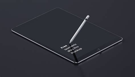 Ipad Pro With Apple Pencil Mockup Mockup World