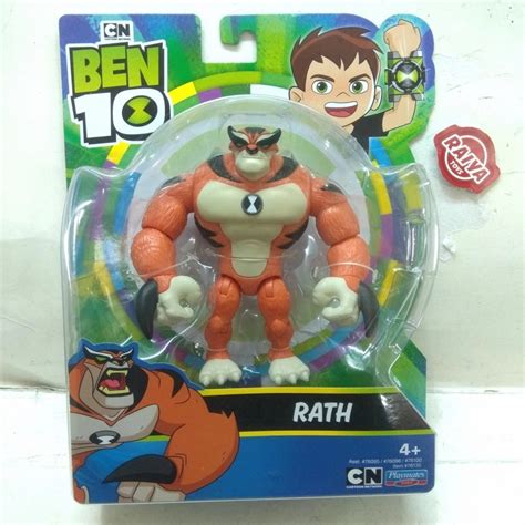 Jual Ben Rath Tiger Ben Alien Ori Playmates Toys Bukan Omnitrix