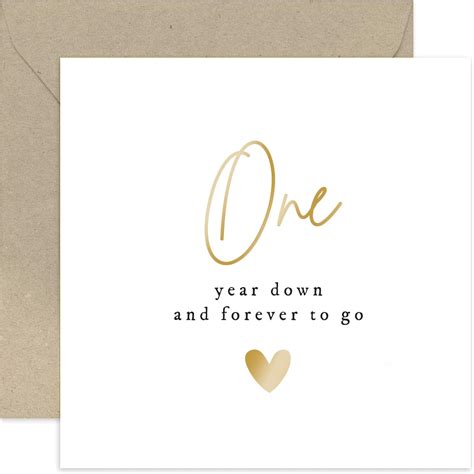 Old English Co Ten Years Down Forever To Go Wedding Anniversary Card For Husband Or Wife