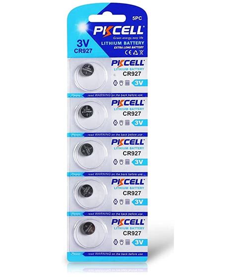 CR927 Lithium Battery 3V Pack of 5 - Batteries and Ink