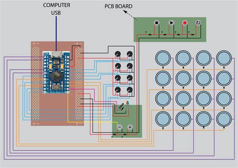 Expanding Arduino Pro Micro Pins For Midi Controller Build Page