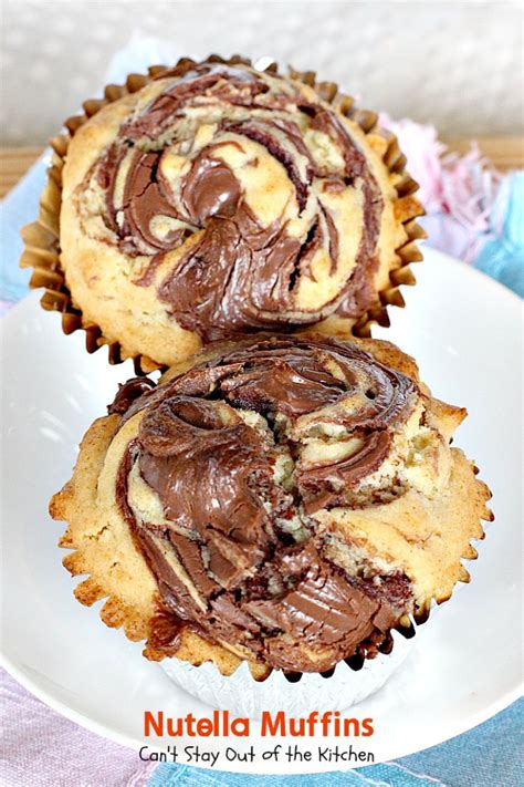 Nutella Muffins Cant Stay Out Of The Kitchen