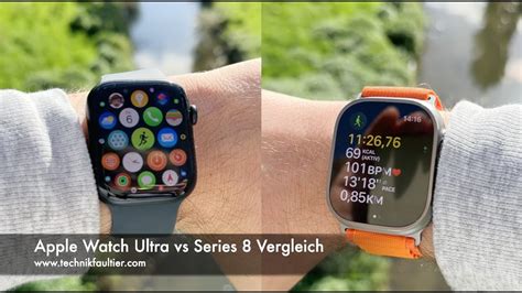 Apple Watch Ultra Vs Series 8 Vergleich YouTube