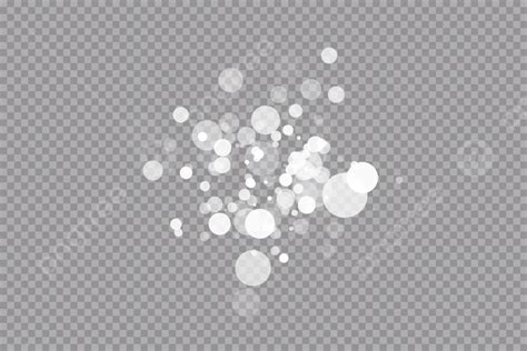 Gloed Licht Effect Vector Illustratie Kerst Flits Stof Witte Vonken En