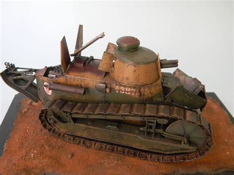 Renault Ft 17 Light Tank Meng 135 Vehículos Militares Dioramas Tanques