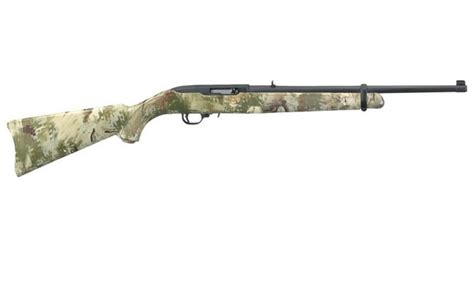 Ruger 10 22 Exclusive 22 Lr Autoloading Rifle With Wolf Camo Stock Vance Outdoors