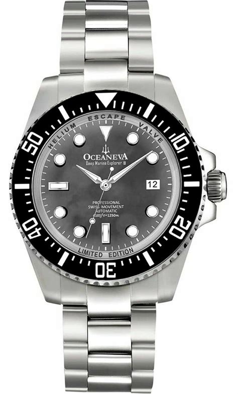 Men S Oceaneva Deep Marine Explorer Ii M Swiss Automatic Watch