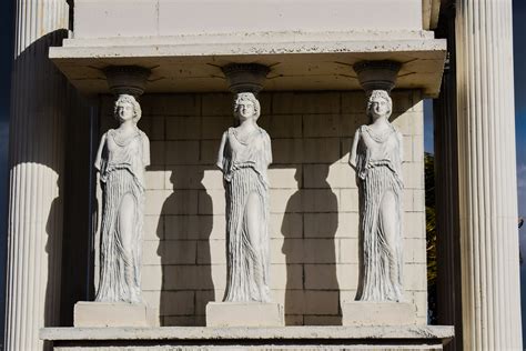 Cyprus Male Likeness Column 5K Low Angle View Creativity