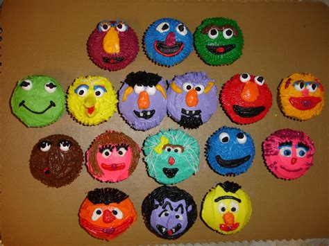 Sesame Street Cupcakes CakeCentral