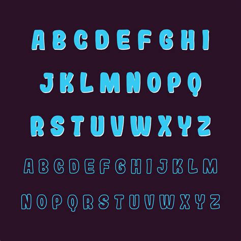 Stylish Fonts A To Z