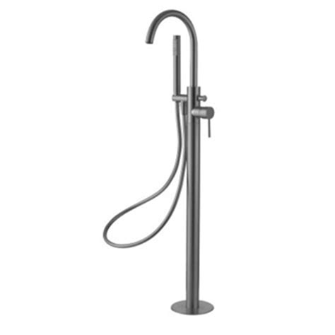 Bewl Freestanding Bath Shower Mixer Gunmetal Bath Shower Mixers