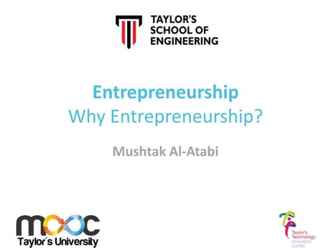 Entrepreneurship 01 | PPT