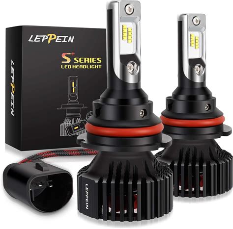 LEPPEIN 9007 HB5 LED Headlight Bulbs S Series Dual Hi Lo Beam 32xZES