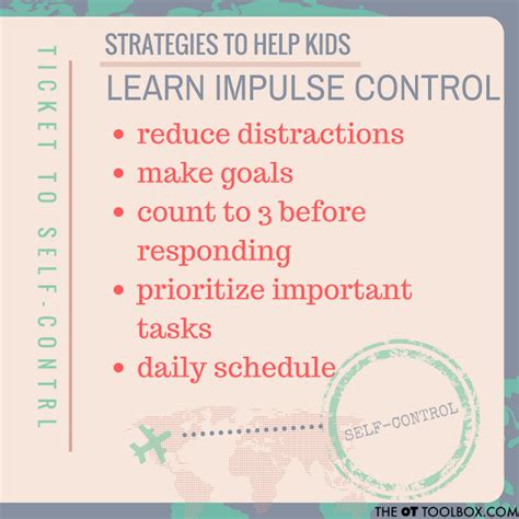 More Strategies to Help Impulse Control in the Classroom | The OT Toolbox