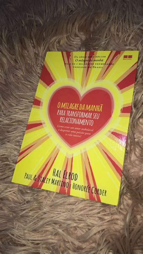 Livro o milagre da manhã para transformar o seu relacionamento