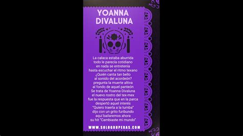 Yoanna Divaluna Calaverita Youtube