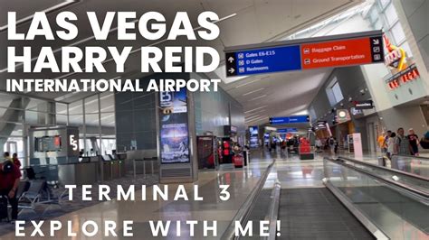 Harry Reid Airport Terminal 1 To Terminal 3 at Viola Martin blog