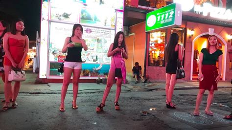 Phuket Nightlife Patong After Midnight Scenes Youtube