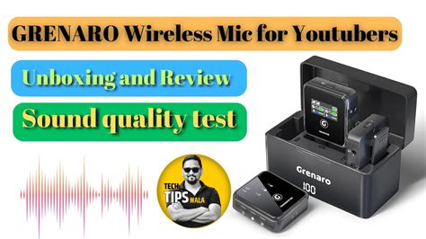 Grenaro Wireless Mic For Youtubers P Professional Wireless