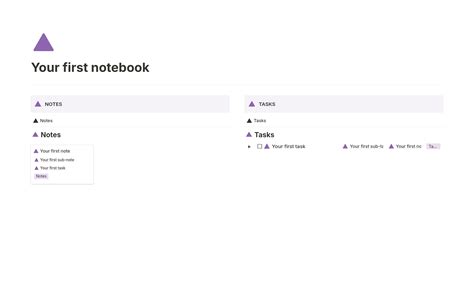 Notebooks Template Notion Marketplace