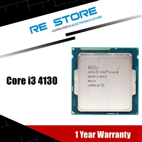 Procesador Intel Core I3 4130 3 40 GHz 512KB 3MB Socket LGA 1150