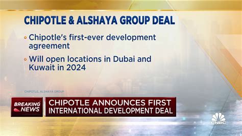 Cnbc On Twitter Chipotle Has Signed An Agreement With Alshaya Group