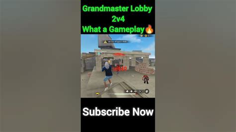 Grandmaster Lobby Duo Vs Squad Gameplay 🔥 Fflover Foryou Shortsvideo Grandmaster Shorts