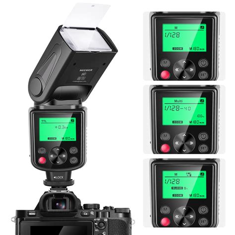 Neewer NW635 ttl GN58 Speedlite Flash display lcd compatível