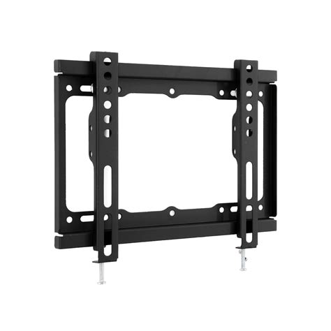 Soporte Fijo De Pared Virtual Zone HOLD 55 Color Negro Para Pantalla