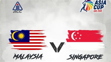 Is Malaysia vs Singapore, Asia Cup 2018 Qualifier Match Live Cricket Score & Streaming Available ...