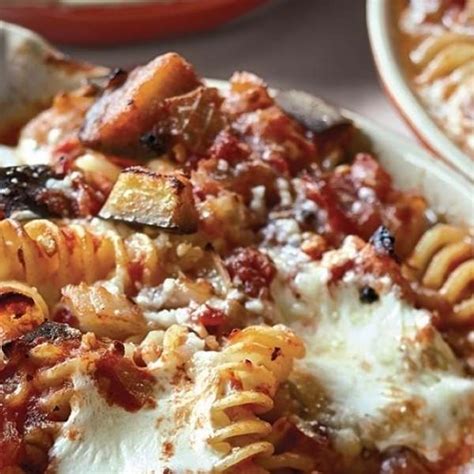 Barefoot Contessa | Baked Pasta with Tomatoes & Eggplant | Recipes