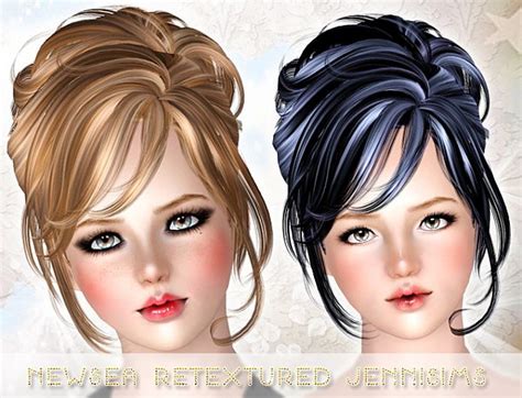 Newsea`s Hairstyle Crescent Retextured The Sims 3 Catalog