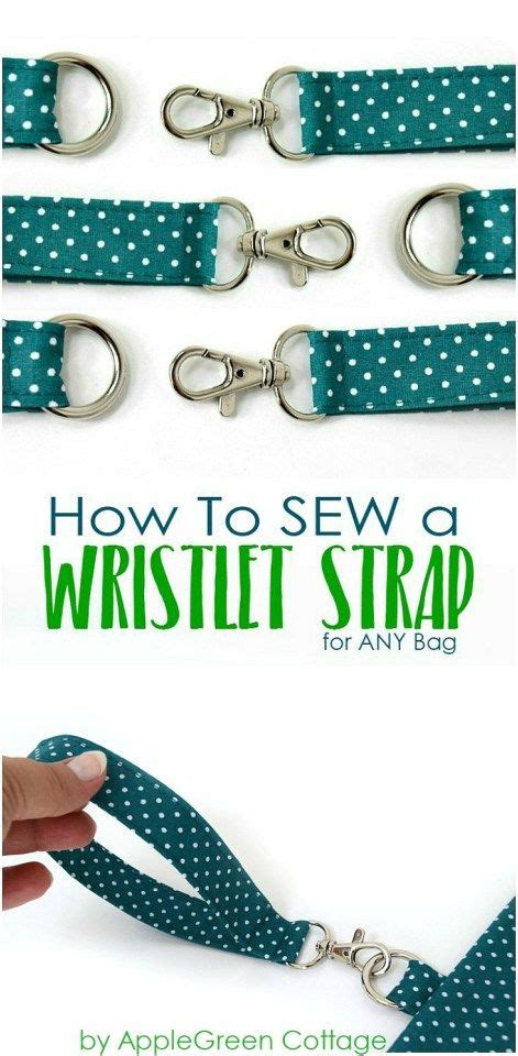 How To Add A Wristlet Strap To Any Bag Pouch Or Wallet Applegreen