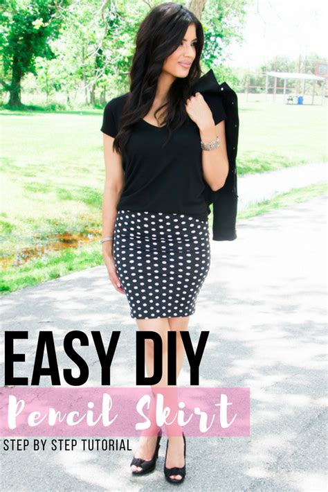 Diy Tutorial Pencil Skirt