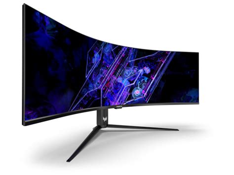 Acer Debuts Curved OLED and MiniLED Monitors for Avid Gamers